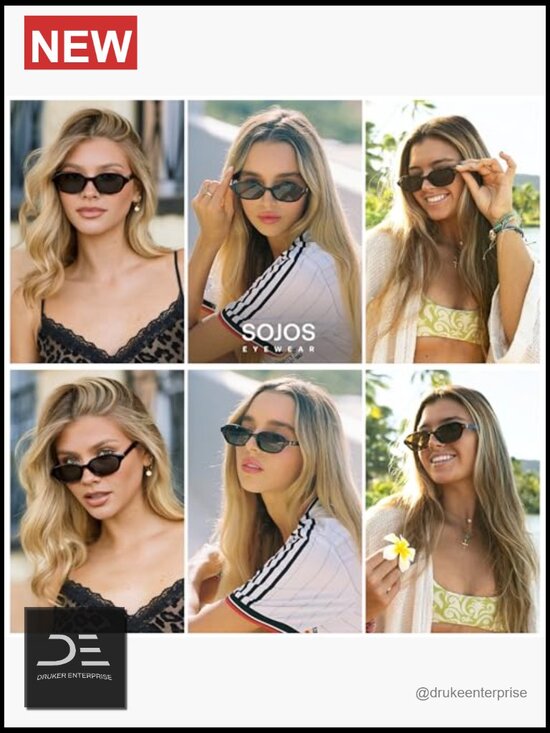 Vintage Rectangle Polarized Sunglasses UV400 Protection Gift Ready main image 7